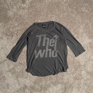 JUNK FOOD "THE WHO" DISTRESSED LONGSLEEVE